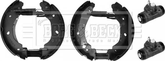 Borg & Beck BBS1146K - Комплект гальм, барабанний механізм avtolavka.club