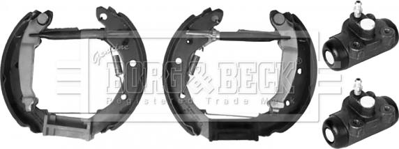 Borg & Beck BBS1148K - Комплект гальм, барабанний механізм avtolavka.club
