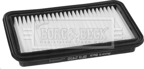 Borg & Beck BFA2450 - Повітряний фільтр avtolavka.club