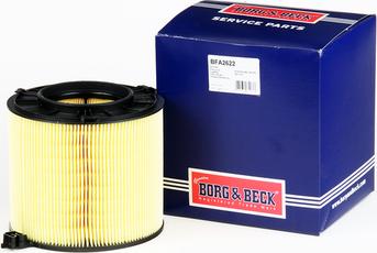 Borg & Beck BFA2622 - Повітряний фільтр avtolavka.club