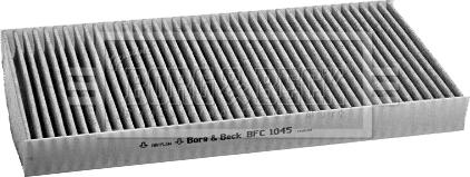 Borg & Beck BFC1045 - Фільтр, повітря у внутрішній простір avtolavka.club