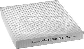 Borg & Beck BFC1052 - Фільтр, повітря у внутрішній простір avtolavka.club