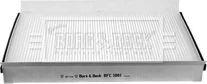 Borg & Beck BFC1061 - Фільтр, повітря у внутрішній простір avtolavka.club