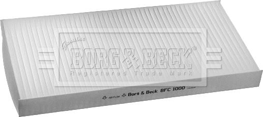Borg & Beck BFC1000 - Фільтр, повітря у внутрішній простір avtolavka.club