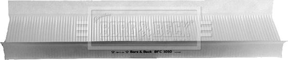 Borg & Beck BFC1010 - Фільтр, повітря у внутрішній простір avtolavka.club