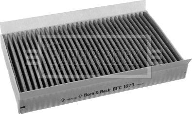 Borg & Beck BFC1079 - Фільтр, повітря у внутрішній простір avtolavka.club
