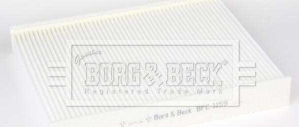 Borg & Beck BFC1159 - Фільтр, повітря у внутрішній простір avtolavka.club
