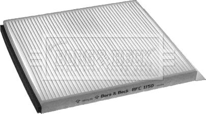 Borg & Beck BFC1150 - Фільтр, повітря у внутрішній простір avtolavka.club