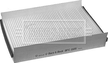 Borg & Beck BFC1105 - Фільтр, повітря у внутрішній простір avtolavka.club