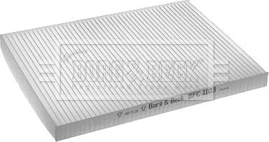 Borg & Beck BFC1103 - Фільтр, повітря у внутрішній простір avtolavka.club