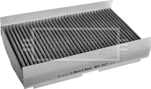 Borg & Beck BFC1117 - Фільтр, повітря у внутрішній простір avtolavka.club
