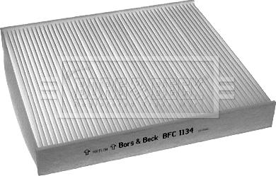 Borg & Beck BFC1134 - Фільтр, повітря у внутрішній простір avtolavka.club