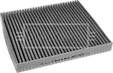 Borg & Beck BFC1123 - Фільтр, повітря у внутрішній простір avtolavka.club