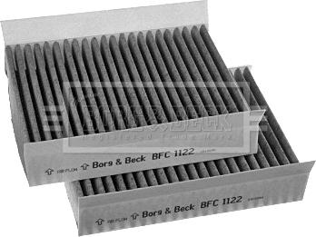 Borg & Beck BFC1122 - Фільтр, повітря у внутрішній простір avtolavka.club