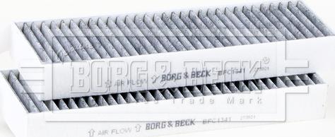 Borg & Beck BFC1341 - Фільтр, повітря у внутрішній простір avtolavka.club