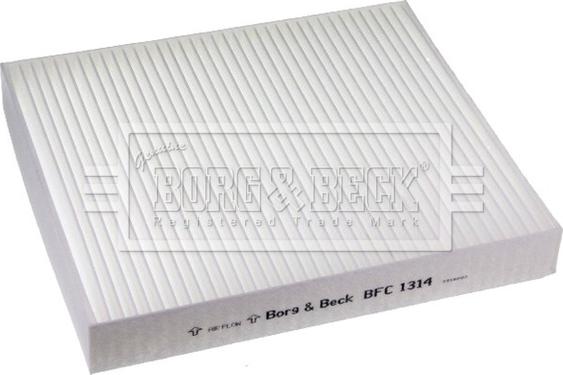 Borg & Beck BFC1314 - Фільтр, повітря у внутрішній простір avtolavka.club