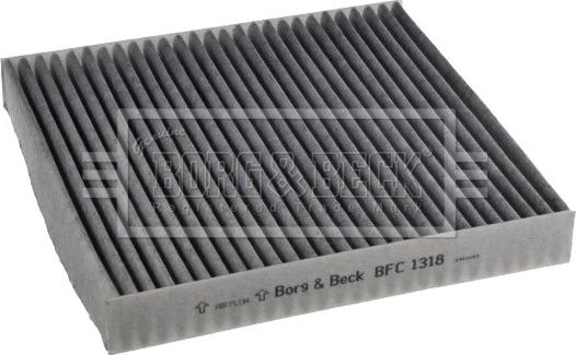 Borg & Beck BFC1318 - Фільтр, повітря у внутрішній простір avtolavka.club