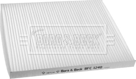 Borg & Beck BFC1240 - Фільтр, повітря у внутрішній простір avtolavka.club