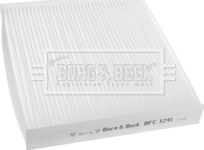Borg & Beck BFC1241 - Фільтр, повітря у внутрішній простір avtolavka.club