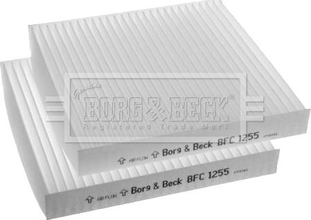 Borg & Beck BFC1255 - Фільтр, повітря у внутрішній простір avtolavka.club