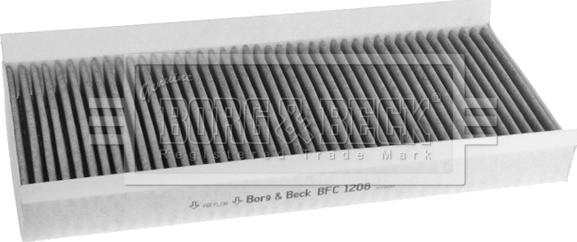 Borg & Beck BFC1208 - Фільтр, повітря у внутрішній простір avtolavka.club