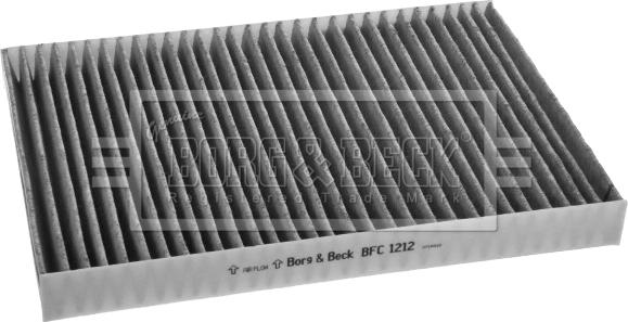 Borg & Beck BFC1212 - Фільтр, повітря у внутрішній простір avtolavka.club