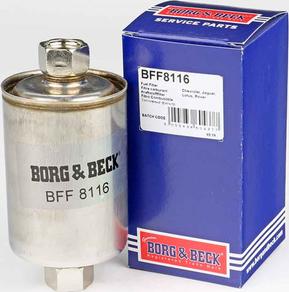 Borg & Beck BFF8116 - Паливний фільтр avtolavka.club