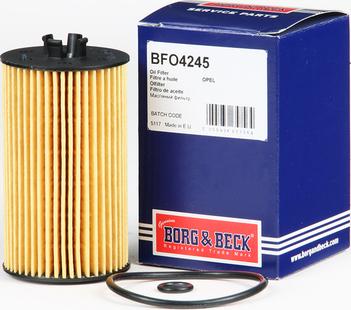Borg & Beck BFO4245 - Масляний фільтр avtolavka.club