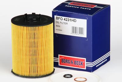 Borg & Beck BFO4231HD - Масляний фільтр avtolavka.club
