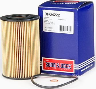 Borg & Beck BFO4222 - Масляний фільтр avtolavka.club