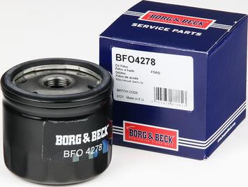 Borg & Beck BFO4278 - Масляний фільтр avtolavka.club