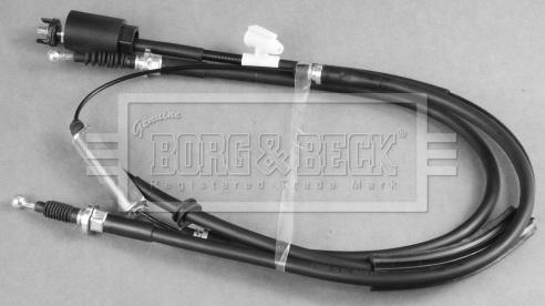Borg & Beck BKB6008 - Трос, гальмівна система avtolavka.club