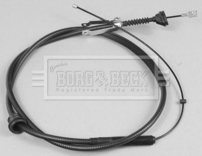 Borg & Beck BKB1924 - Трос, гальмівна система avtolavka.club