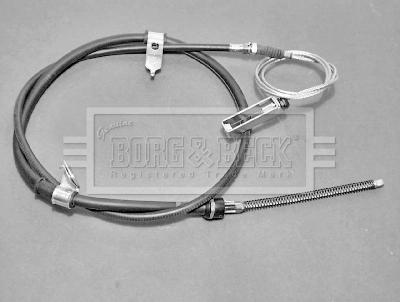 Borg & Beck BKB1459 - Трос, гальмівна система avtolavka.club