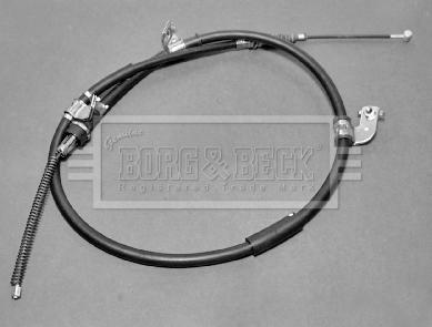 Borg & Beck BKB1665 - Трос, гальмівна система avtolavka.club