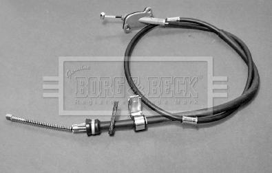 Borg & Beck BKB1667 - Трос, гальмівна система avtolavka.club