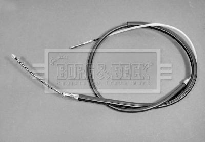Borg & Beck BKB1087 - Трос, гальмівна система avtolavka.club