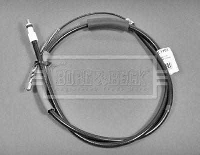 Borg & Beck BKB1102 - Трос, гальмівна система avtolavka.club