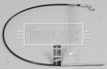 Borg & Beck BKB1893 - Трос, гальмівна система avtolavka.club