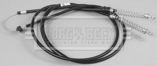 Borg & Beck BKB1814 - Трос, гальмівна система avtolavka.club