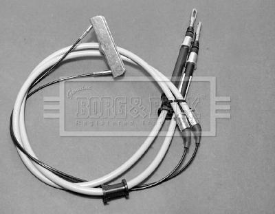 Borg & Beck BKB1882 - Трос, гальмівна система avtolavka.club