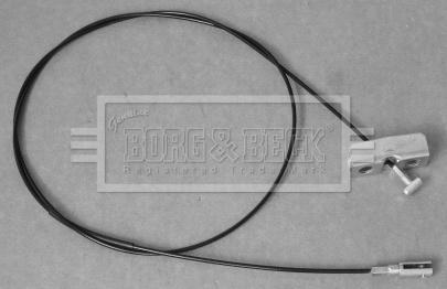 Borg & Beck BKB3497 - Трос, гальмівна система avtolavka.club