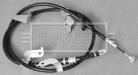 Borg & Beck BKB3487 - Трос, гальмівна система avtolavka.club