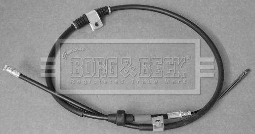 Borg & Beck BKB3439 - Трос, гальмівна система avtolavka.club