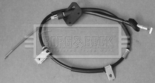 Borg & Beck BKB3424 - Трос, гальмівна система avtolavka.club