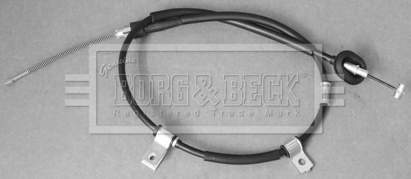 Borg & Beck BKB3425 - Трос, гальмівна система avtolavka.club