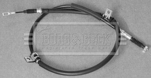 Borg & Beck BKB3569 - Трос, гальмівна система avtolavka.club