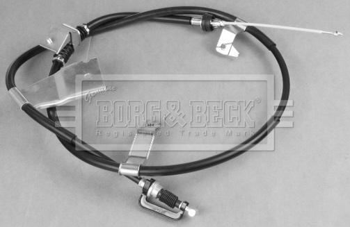 Borg & Beck BKB3566 - Трос, гальмівна система avtolavka.club