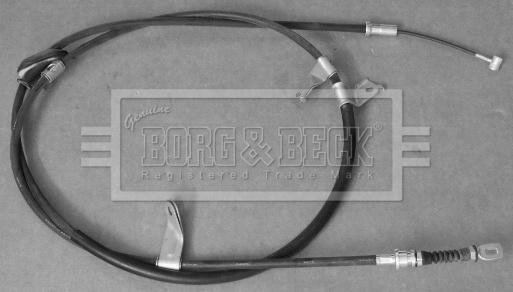 Borg & Beck BKB3560 - Трос, гальмівна система avtolavka.club
