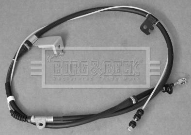 Borg & Beck BKB3535 - Трос, гальмівна система avtolavka.club